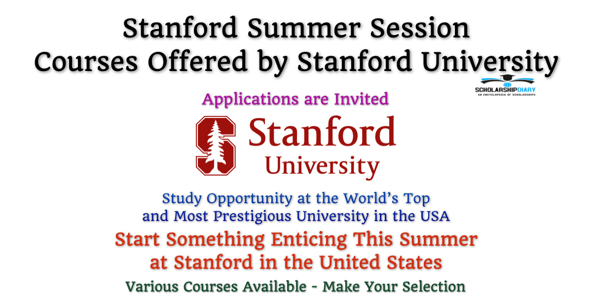 Stanford Summer Session Study at Stanford University (Apply)